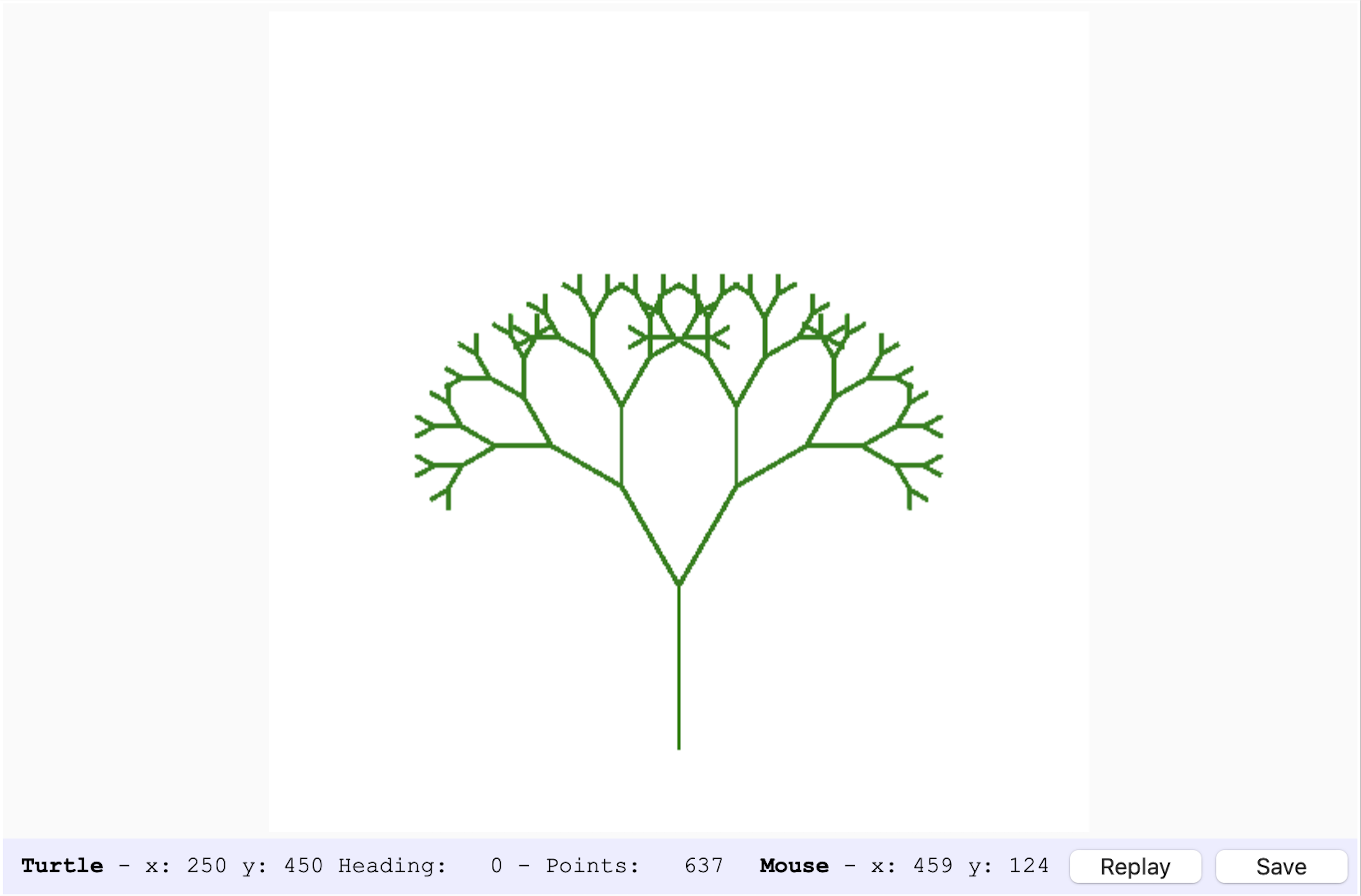 Fractal Geometry Lab Report: Generating Trees With Turtles