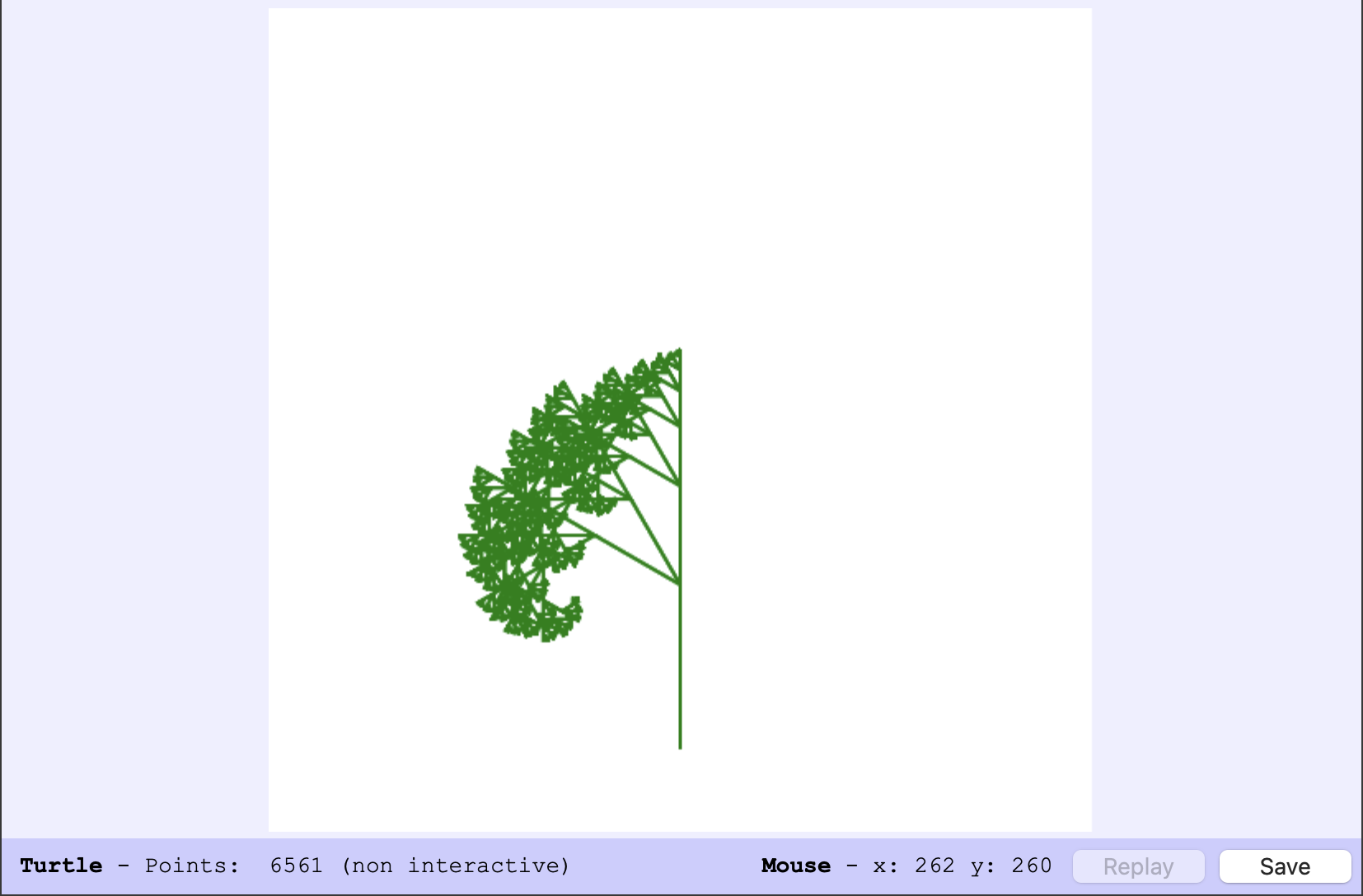 Small Tree Transformation Math Fractal Geometry Lab Report: Generating Trees With Turtles