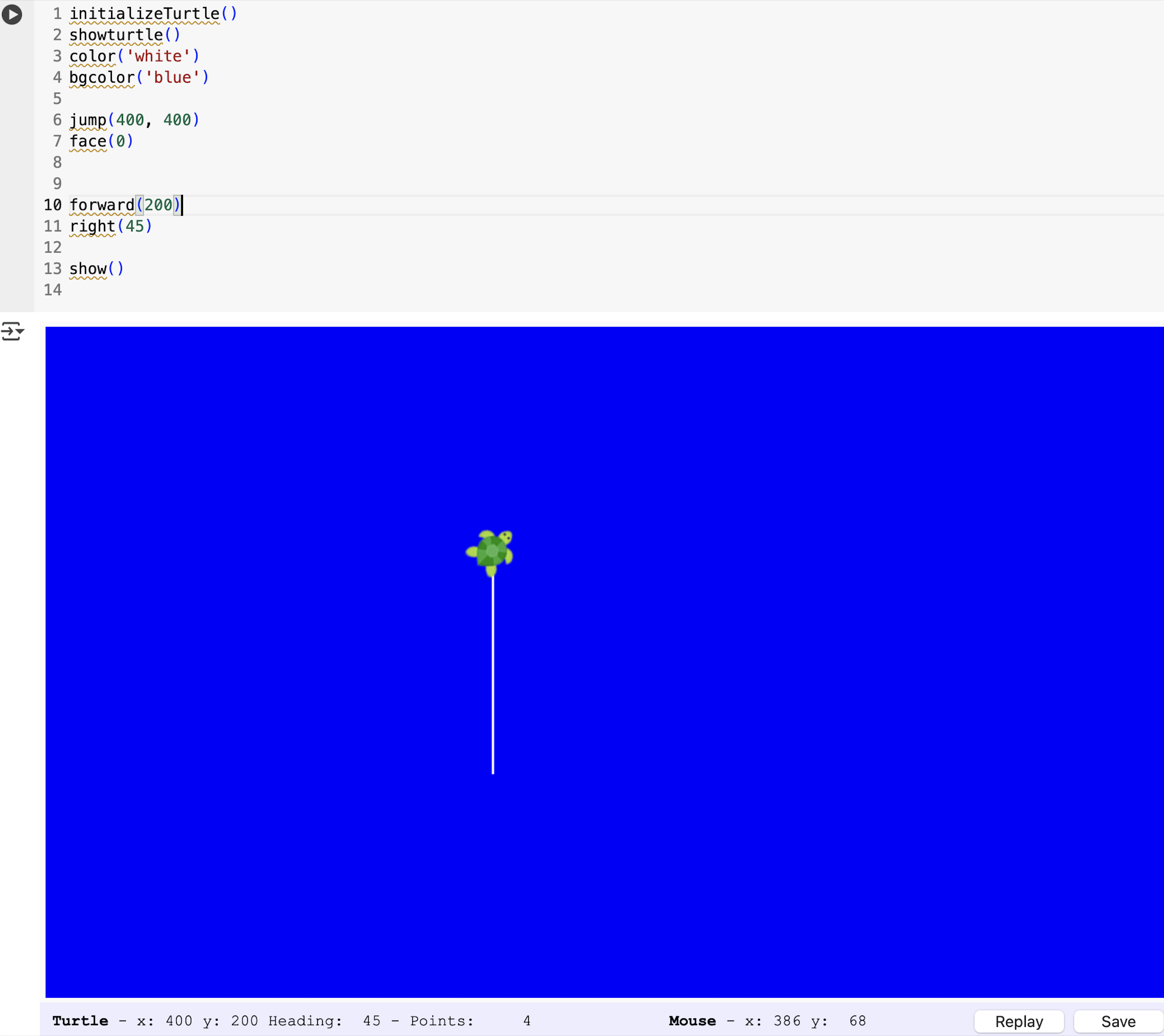 Fractal Geometry Lab Report: Intro to Turtle Graphics